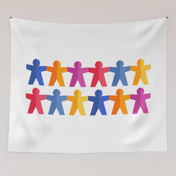 Item preview, Paper People Chain designed and sold by iconymous.