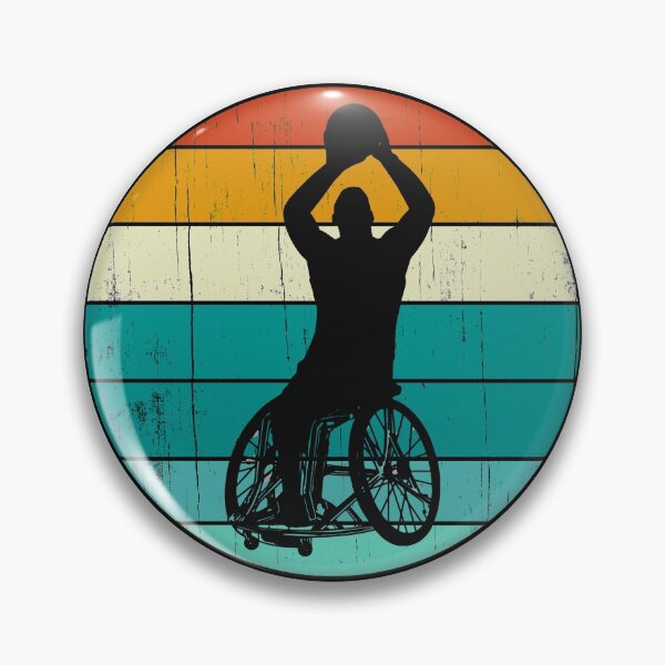 Artikelvorschau, Retro Rollstuhl Basketball entworfen und verkauft von C0njur0r.