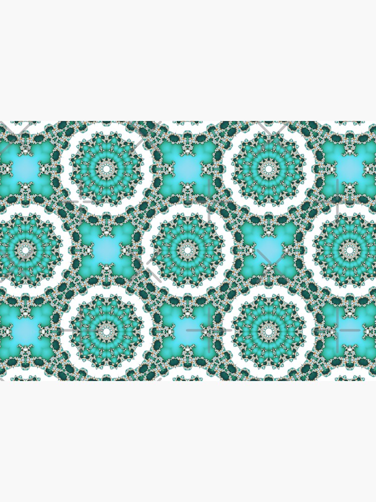 Turquoise Mandalas by nadyanadya