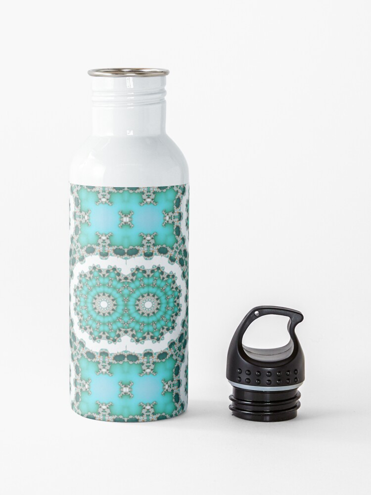 Alternate view of Turquoise Mandalas Water Bottle