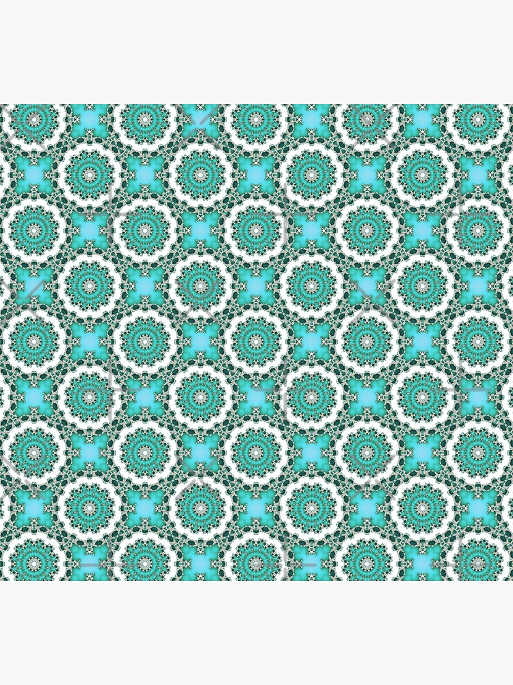Turquoise Mandalas by nadyanadya