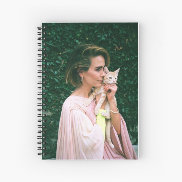 Sarah Paulson Spiral Notebook