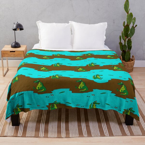 Item preview, Crocodile Cartoon Pattern designed and sold by jaggerstudios.