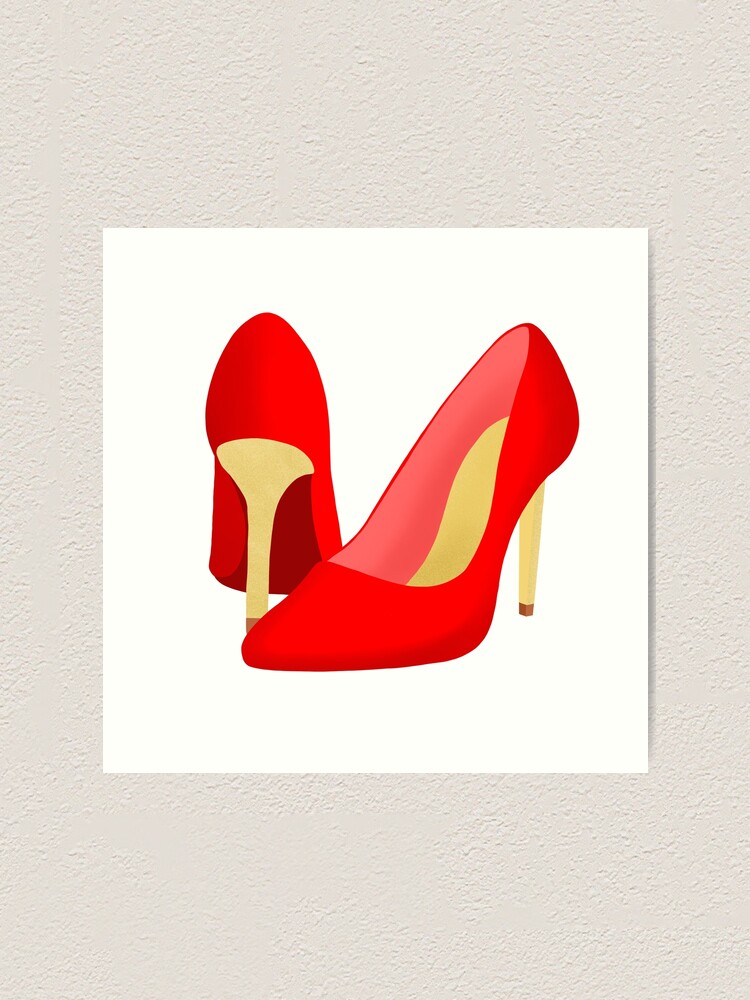 red small heels