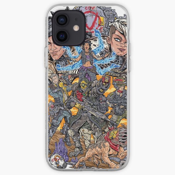 Borderlands 3 FL4K Beastmaster Amara Siren Moze Gunner Zane Operative Troy and Tyreen Calypso iPhone Soft Case