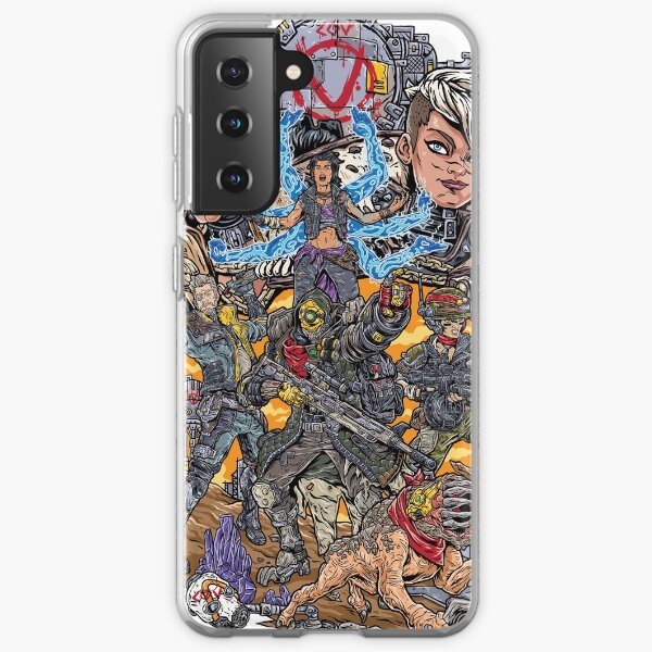 Borderlands 3 FL4K Beastmaster Amara Siren Moze Gunner Zane Operative Troy and Tyreen Calypso Samsung Galaxy Soft Case