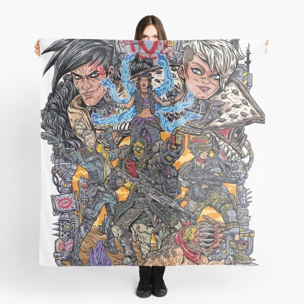 Borderlands 3 FL4K Beastmaster Amara Siren Moze Gunner Zane Operative Troy and Tyreen Calypso Scarf