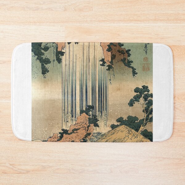Item preview, Yoro Waterfall In Mino Province - Hokusai Katsushika - 1849 - woodcut designed and sold by CrankyOldDude.
