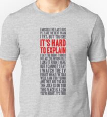 i try, but you see Unisex T-Shirt