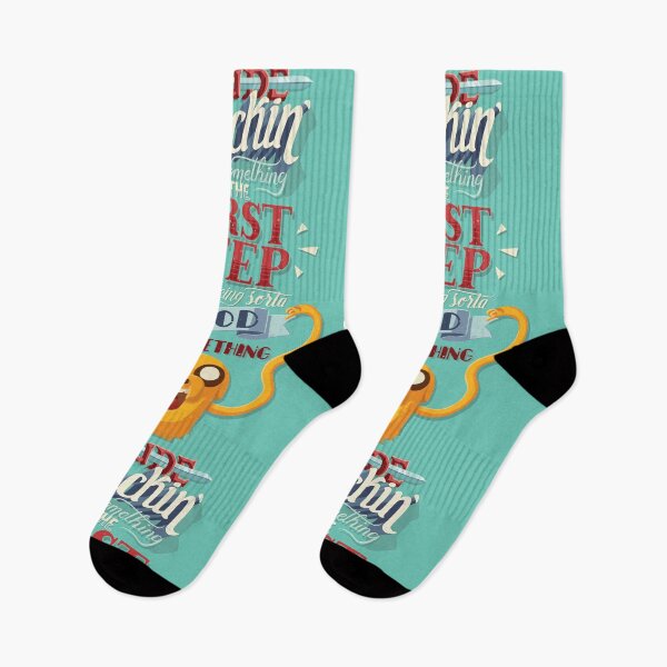 Item preview, First Step Lettering - Adventure Time designed and sold by Studio Mootant.