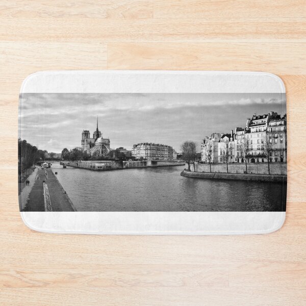 Item preview, Ile Saint-Louis Panorama BW designed and sold by lesslinear.