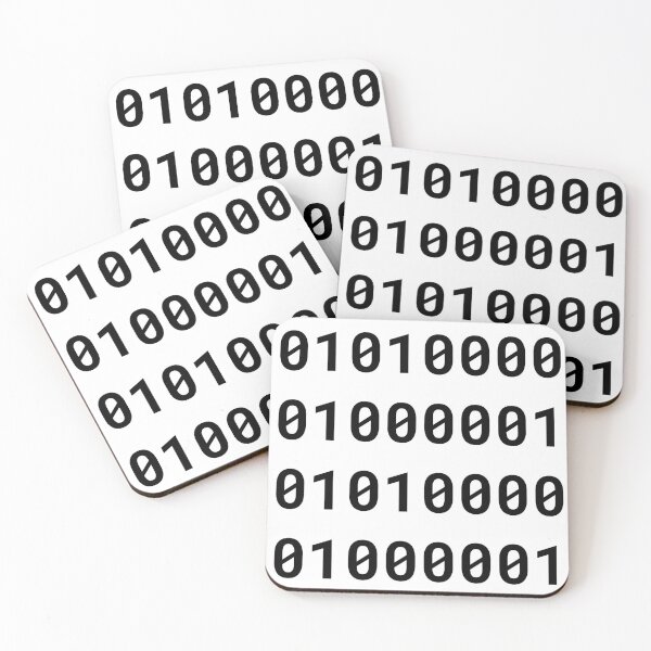 Item preview, Binary PAPA - Black Text Design for Geek/Nerd Fathers designed and sold by geeksta.