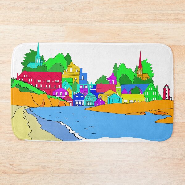 Item preview, Novia Scotia skyline designed and sold by KitCatCards.