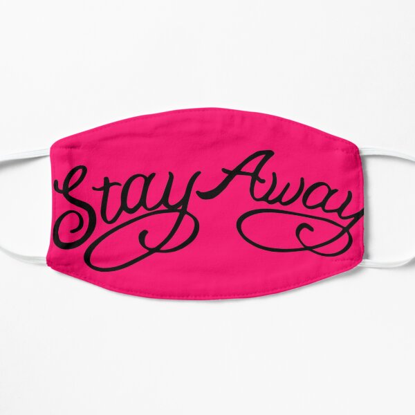 Stay Away, Post Malone (Pink) Flat Mask