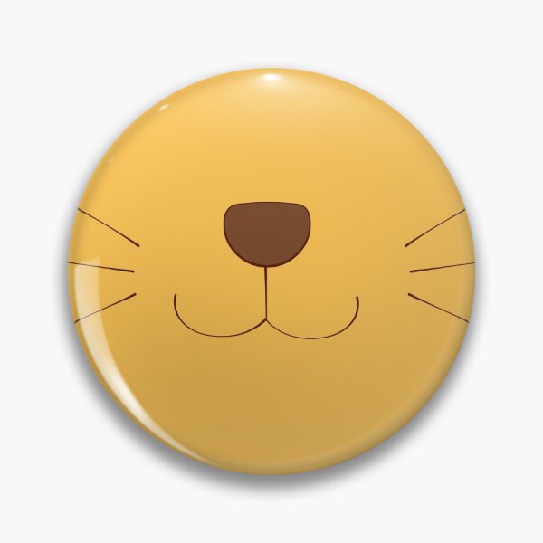 Item preview, Sweet Smiling Cat Face Mask designed and sold by AJAD212.
