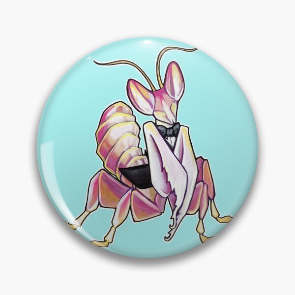 Item preview, Shim the fancy pants orchid mantis  designed and sold by ArtOfBianca.