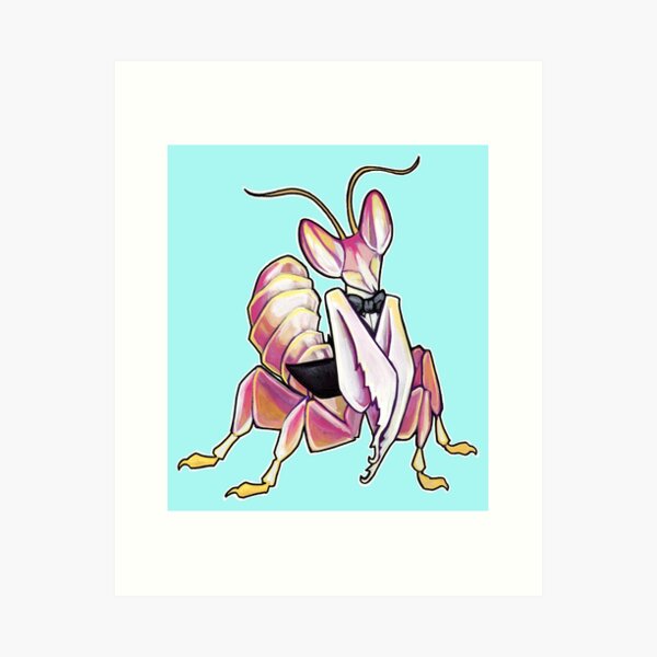 Item preview, Shim the fancy pants orchid mantis  designed and sold by ArtOfBianca.