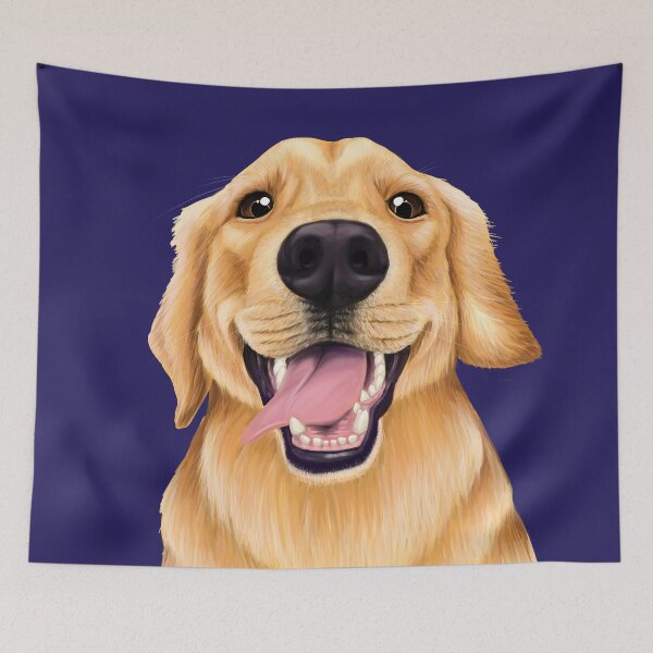 Item preview, Golden Retriever- Up close dog designed and sold by Mehu.
