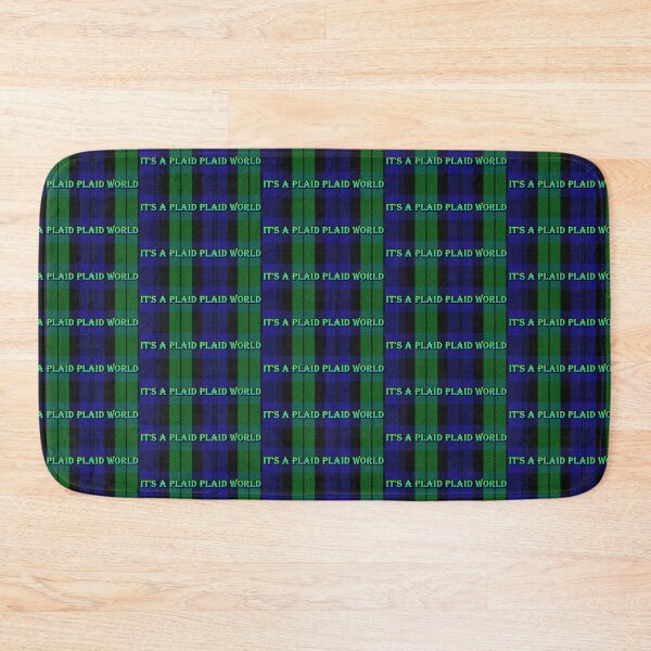 Item preview, ITS A PLAID PLAID WORLD! designed and sold by CinemaObscura.