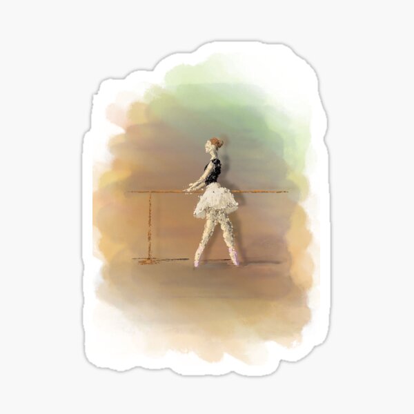 Ballerina Sticker