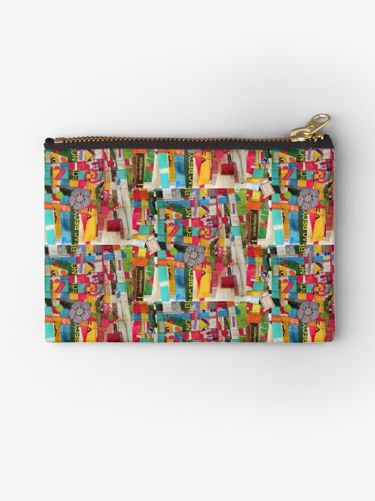 Recycled best sale zipper pouch