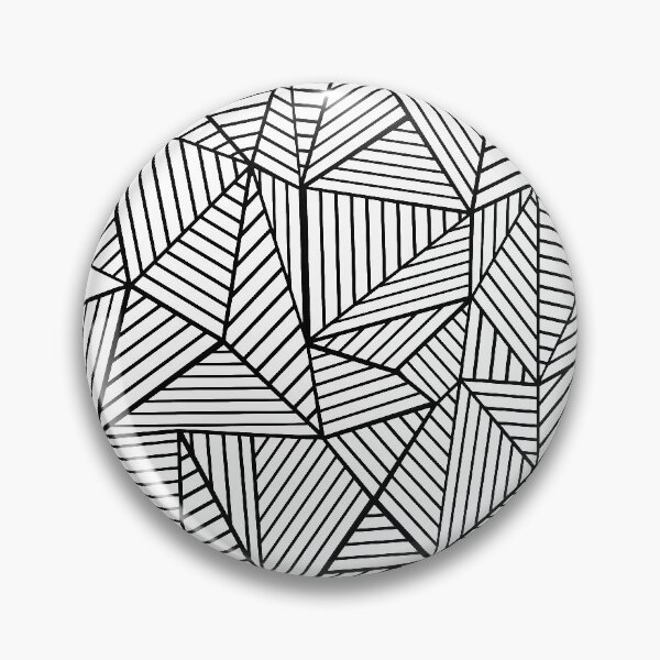 Item preview, Abstraction Lines #2 Black and White designed and sold by ProjectM.