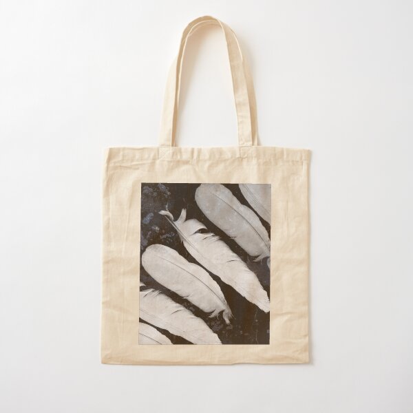 Raven Totem #2 Cotton Tote Bag