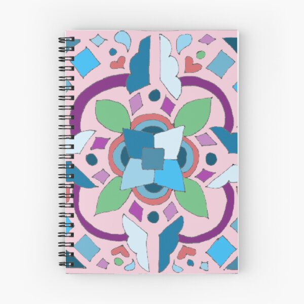 Item preview, Lala Cloud Tile Doodle Pink designed and sold by LalaDoodleBug.