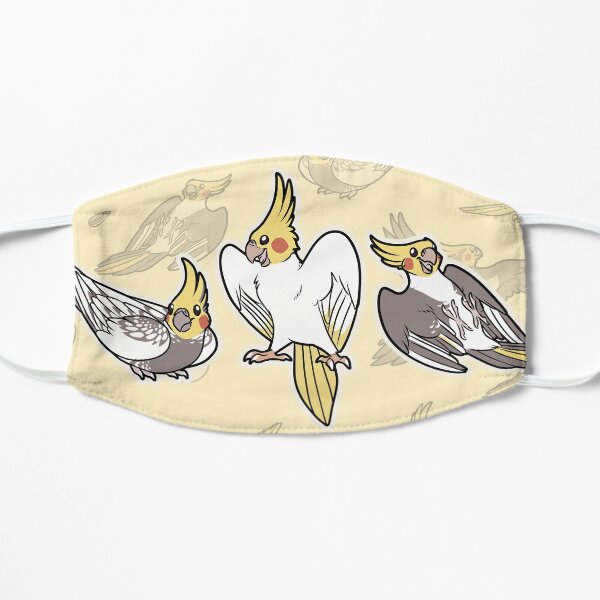 Cockatiel Party! (3) Mask