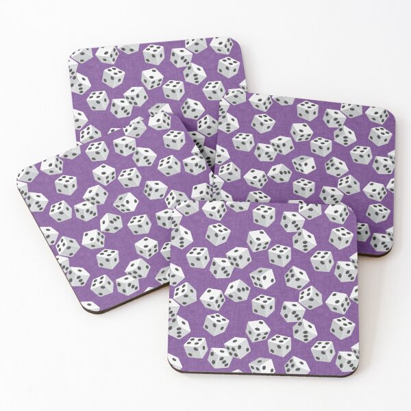 Item preview, Dice - purple designed and sold by littlearrow.