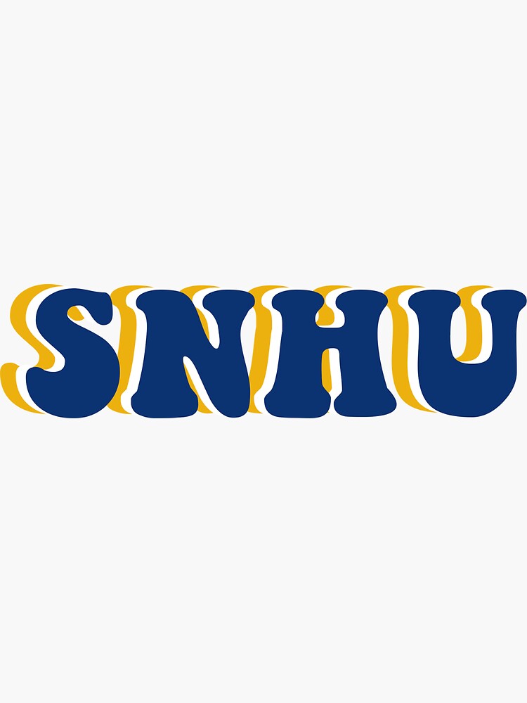 Snhu Southern New Hampshire University Sticker For Sale By