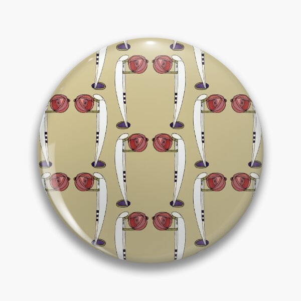 Item preview, Charles Rennie Mackintosh Roses 3. designed and sold by Alexandra Dahl.