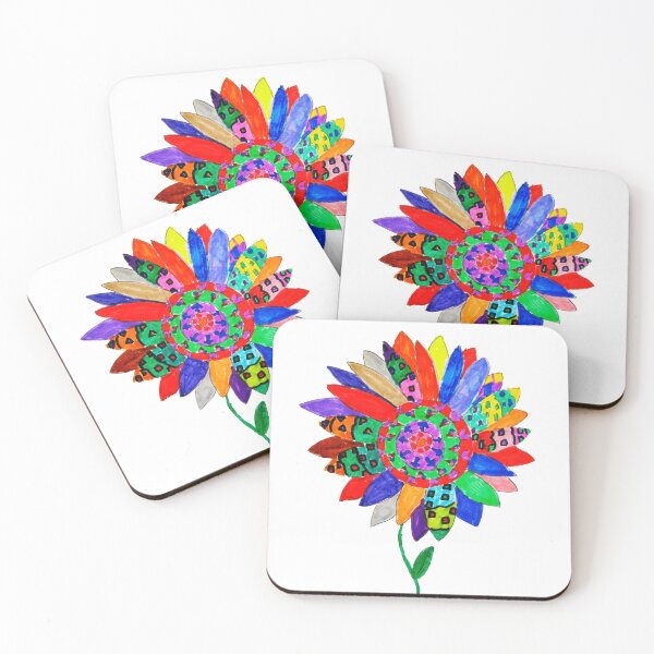 Item preview, Flower Colorful Mandhala designed and sold by azimaplace.