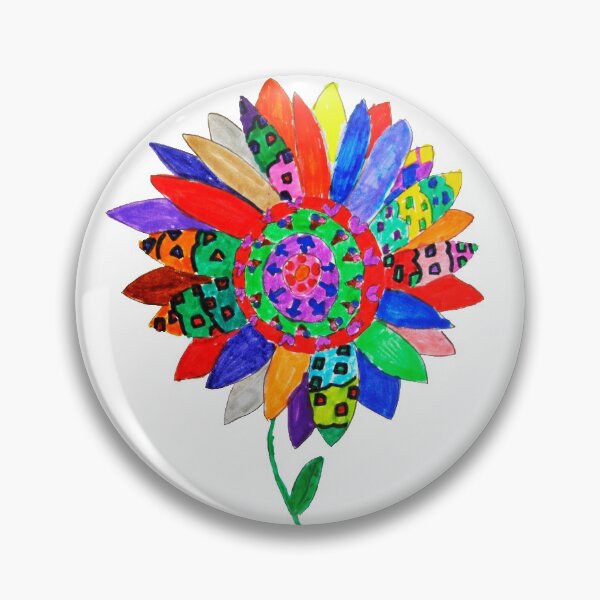Item preview, Flower Colorful Mandhala designed and sold by azimaplace.