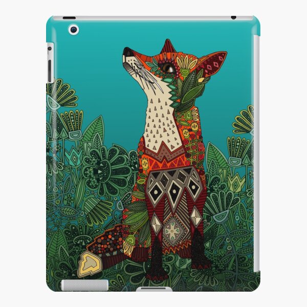 floral fox iPad Snap Case