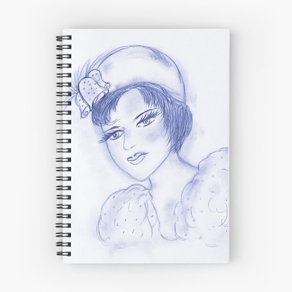 Item preview, Flapper Girl with Bells  designed and sold by blayzeink.