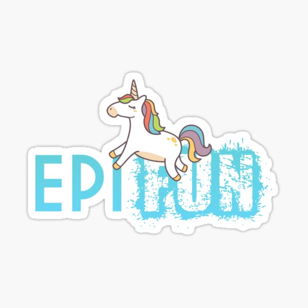 EPIFUN Unicorn Sticker