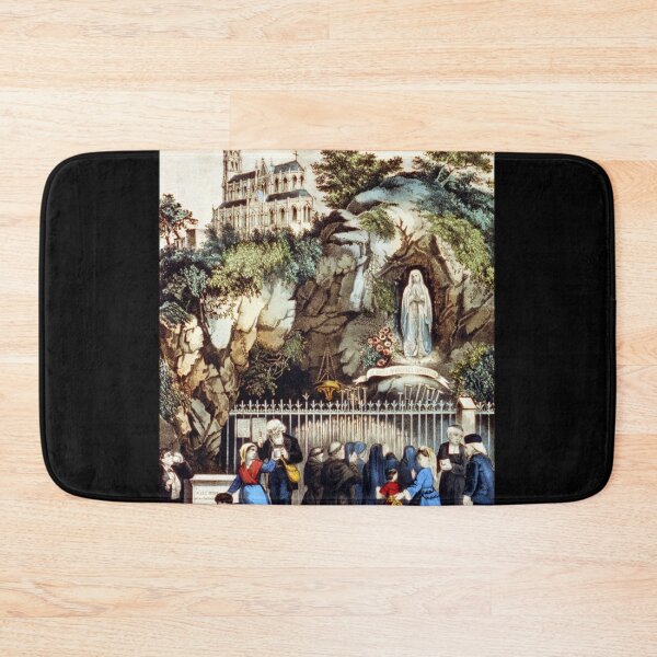 Item preview, Pilgrims at the Shrine of Our Lady of Lourdes - 1856 designed and sold by CrankyOldDude.