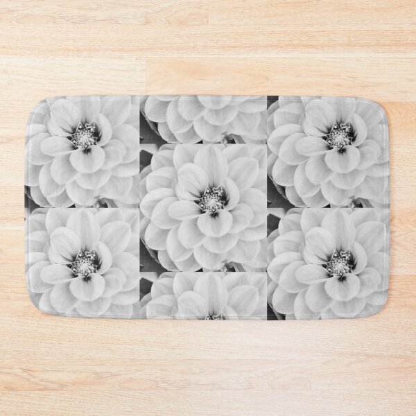 Item preview, Dahlia Macro in Black and White No. 4690 designed and sold by Sherry Hallemeier.