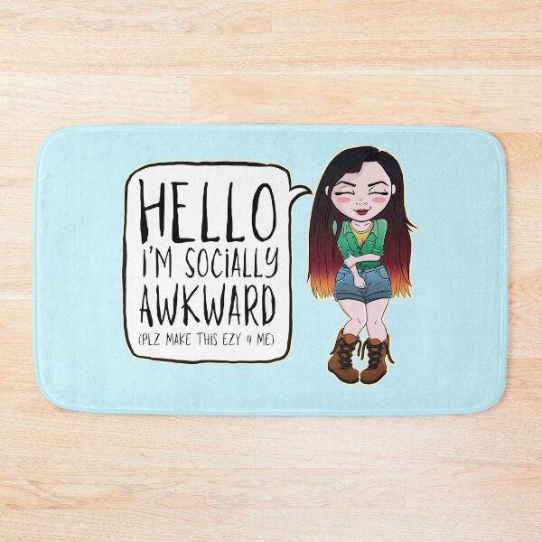 Item preview, Socially Awkward designed and sold by SwanStarDesigns.