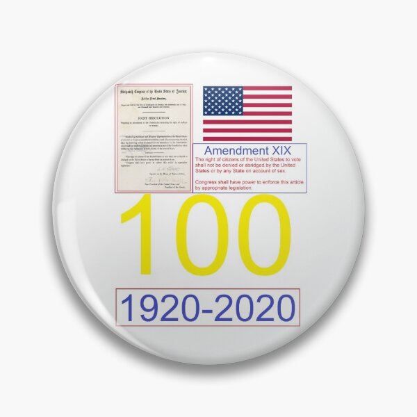 Item preview, Nineteenth Amendment - 100 Years designed and sold by SkolaNobu.