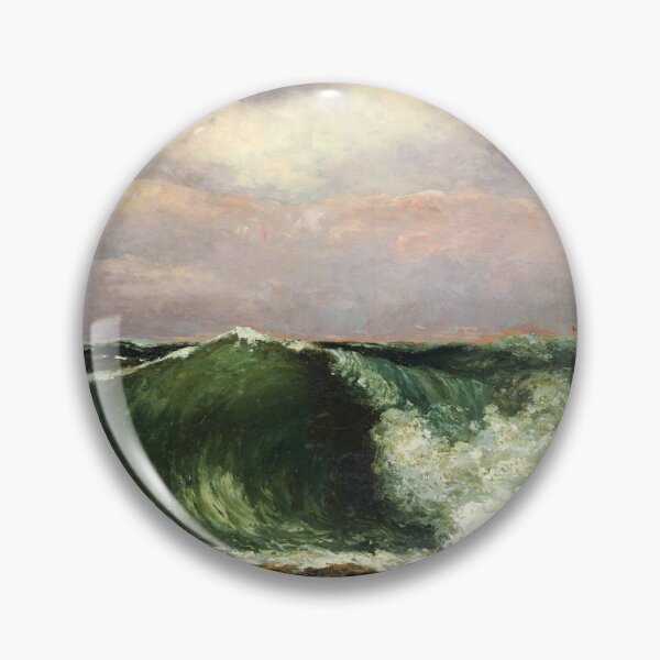 Item preview, Waves, Gustave Courbet designed and sold by fourretout.
