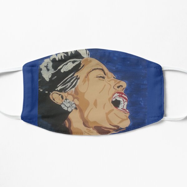 Billie Holiday Flat Mask