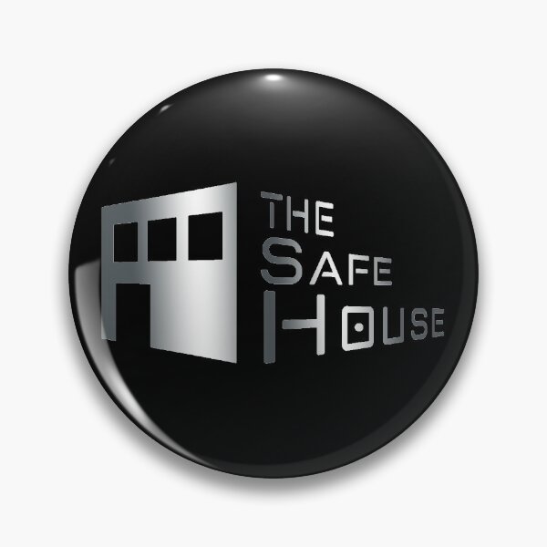 Artikelvorschau, Das SafeHouse HTX Logo in Chrom entworfen und verkauft von kenyoudigit.