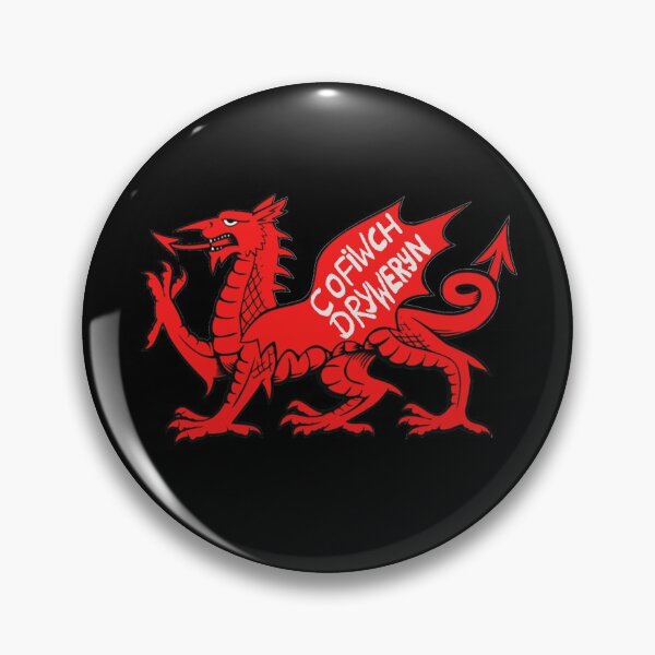 Item preview, Cofiwch Dryweryn on the Red Dragon (V1) designed and sold by DafyddEm.