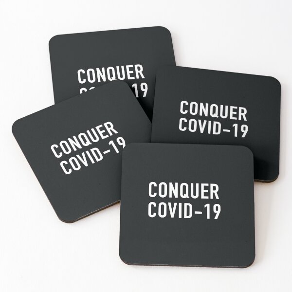 Item preview, CONQUER COVID-19 designed and sold by MDF.Designs.