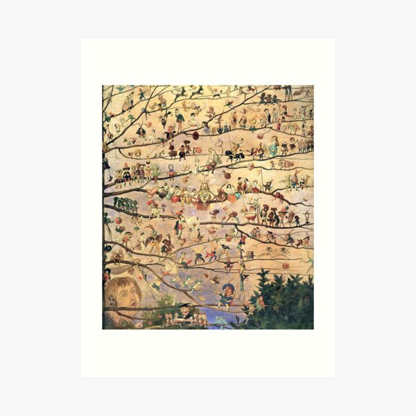 The Fairy Tree - Richard Doyle Art Print