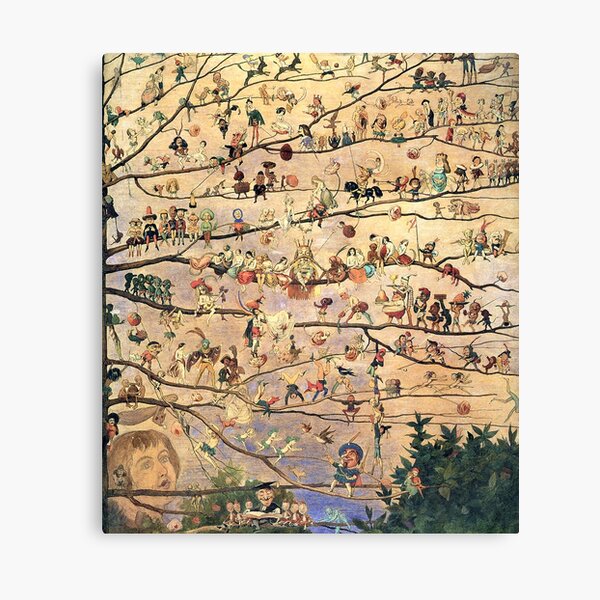 The Fairy Tree - Richard Doyle Canvas Print