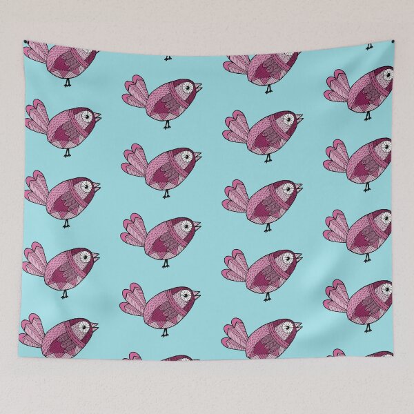 Item preview, Pretty Little Pink Bird designed and sold by RosalieReeves.