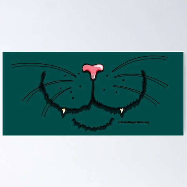 Nosy Cat (British Shorthair) Poster